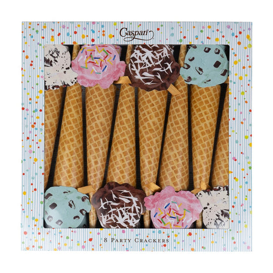Ice Cream Cone Party Crackers