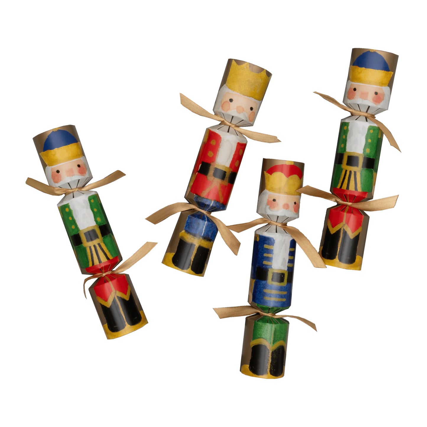 Painted Nutcracker Celebration Crackers