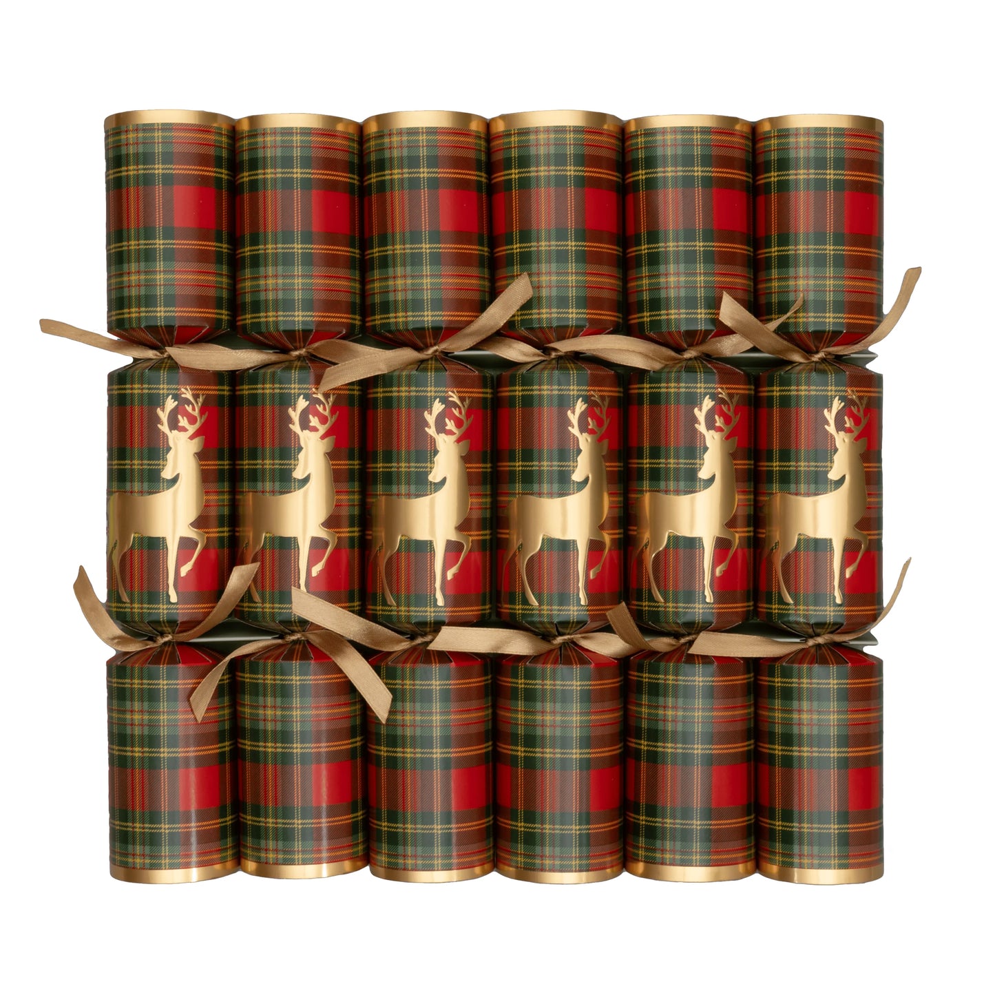 Reindeer Tartan Crackers