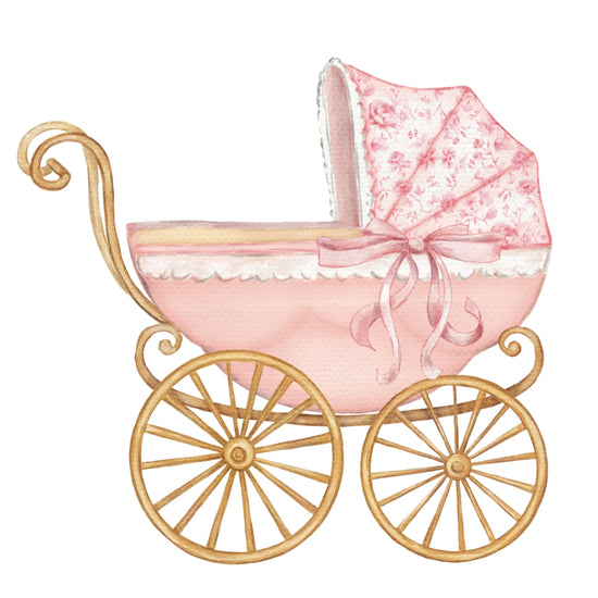 Pink Welcome Baby Door Hanger