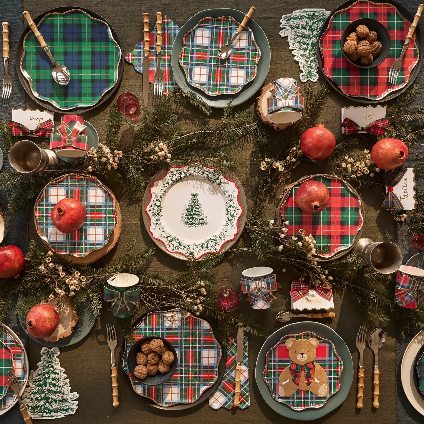 Tartan Mix Small Napkins