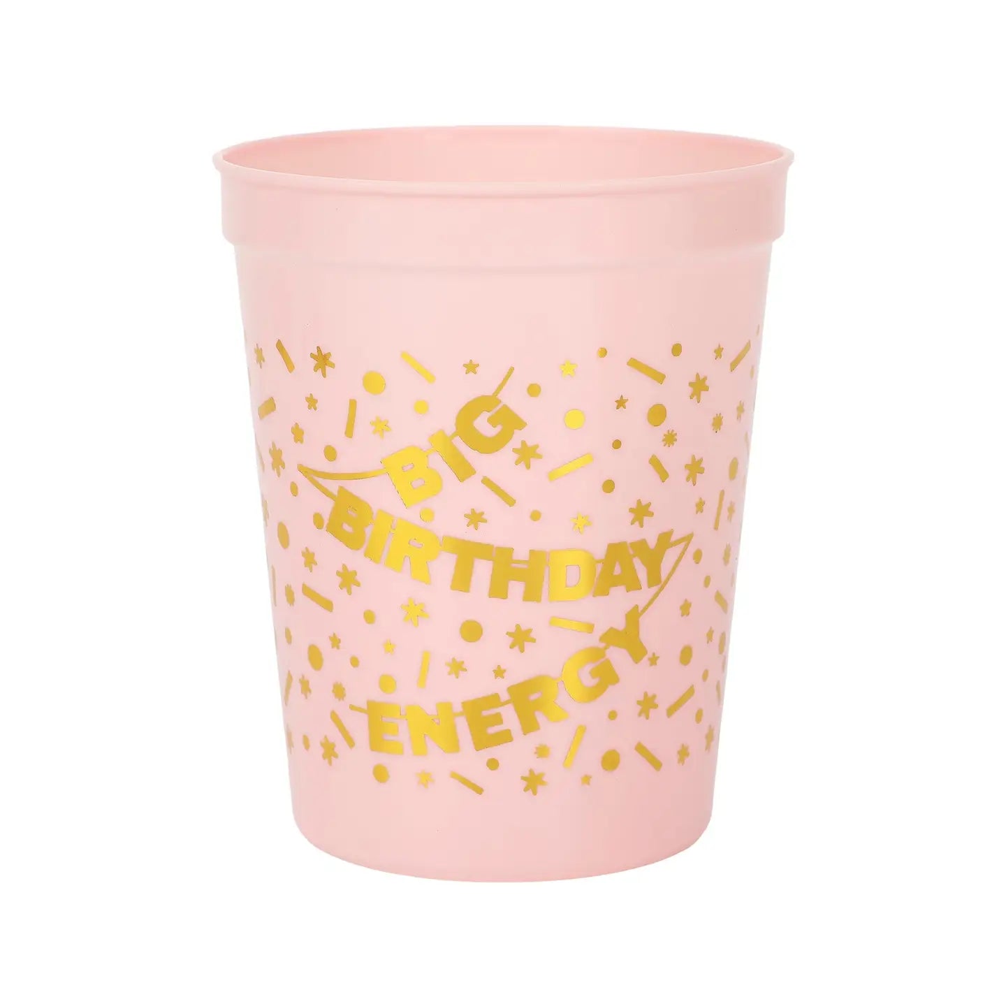 Big Birthday Energy Stadium Cups