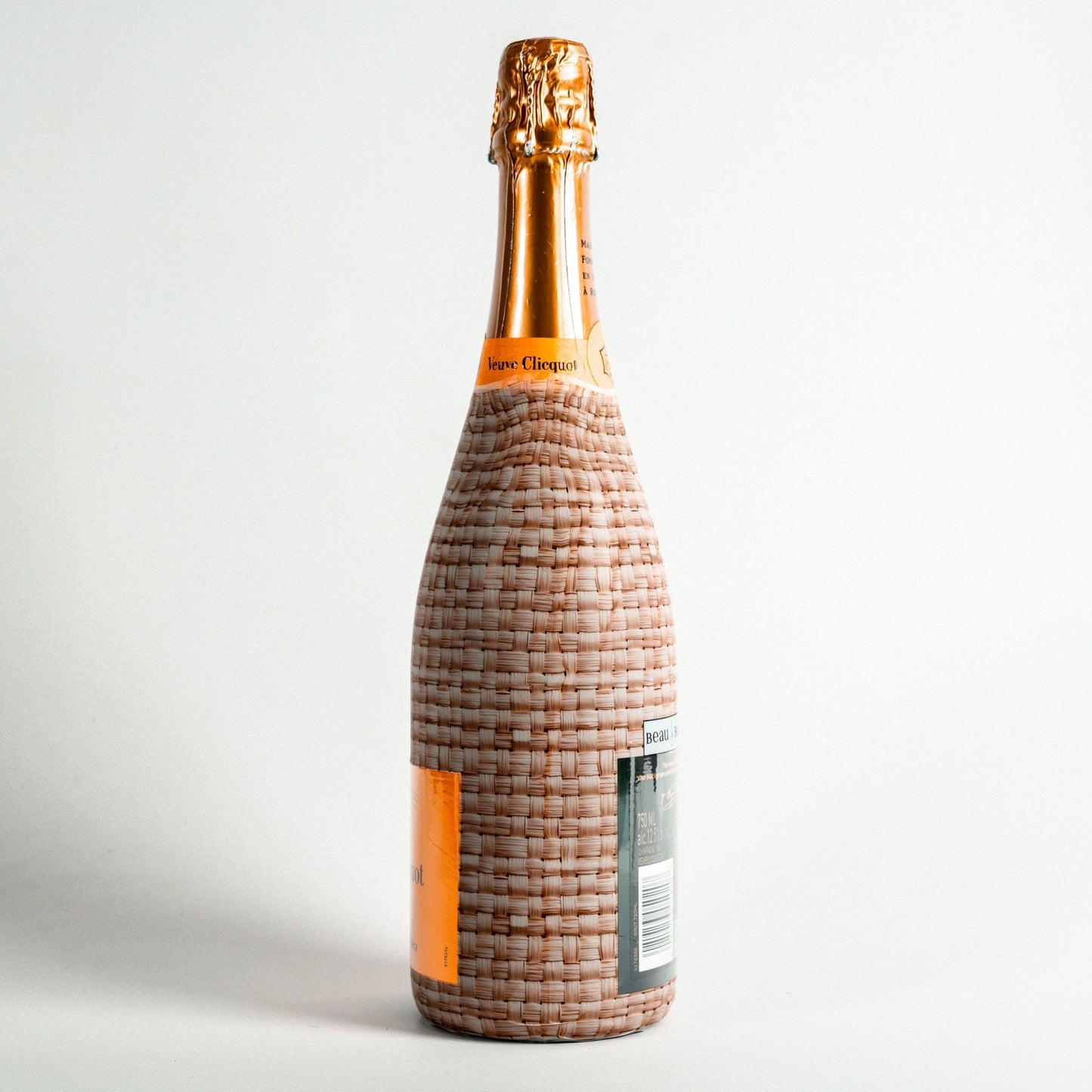 Beau Bottles Honey Rattan Weave - Veuve Edition
