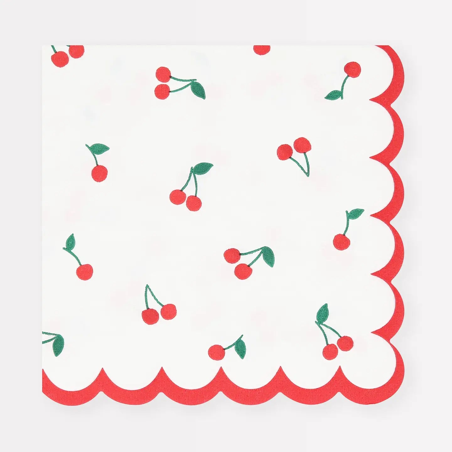 Cherry Pattern Small Napkins