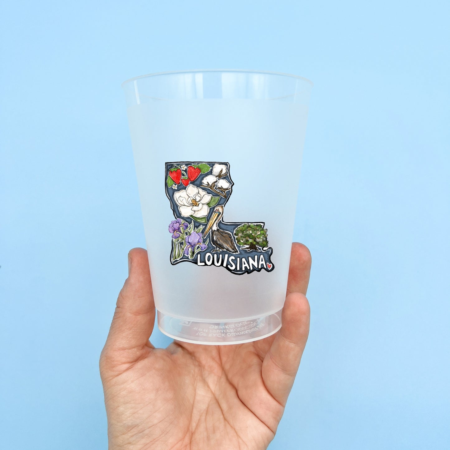 Louisiana Favorites Party Cup Set