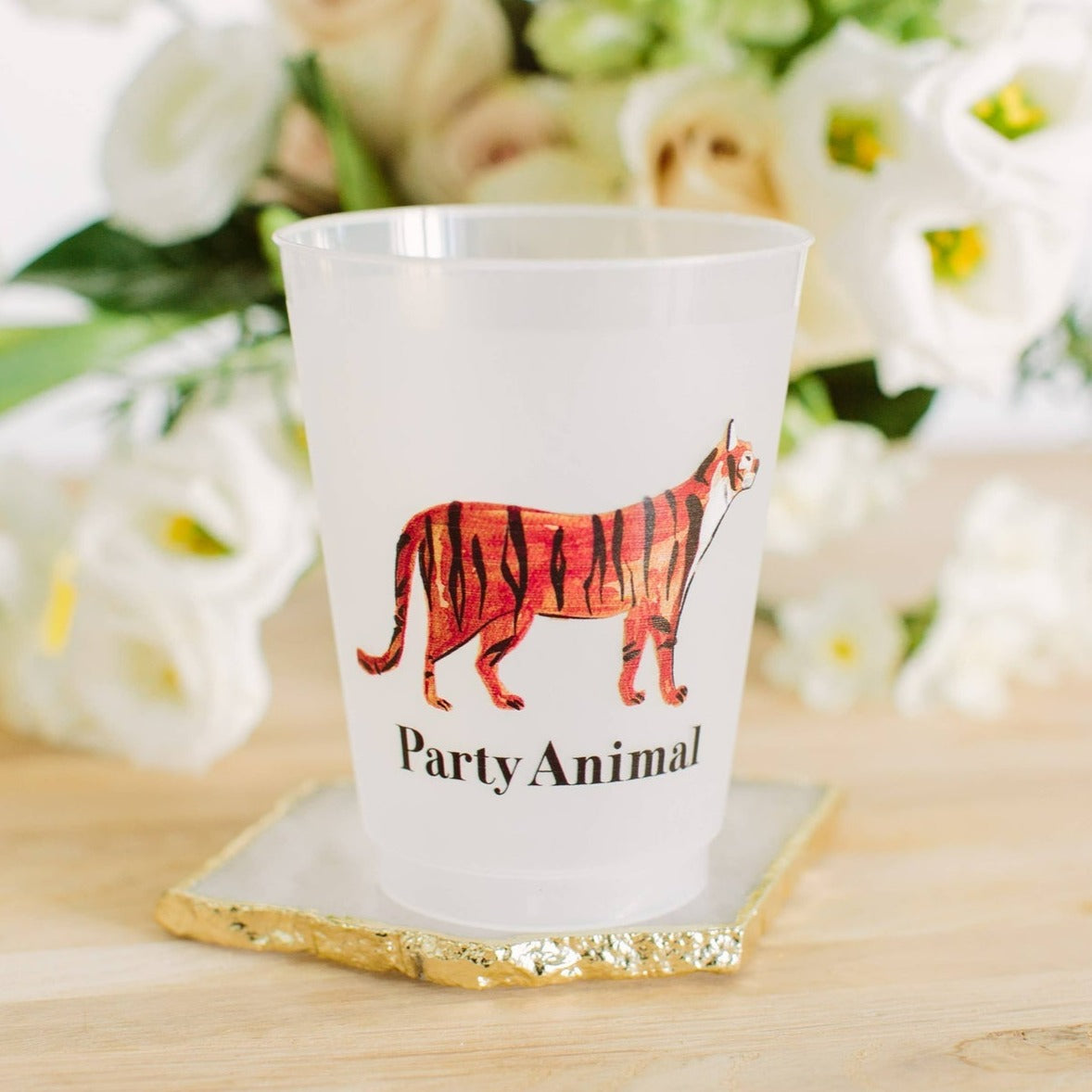 Party Animal Frosted Cups