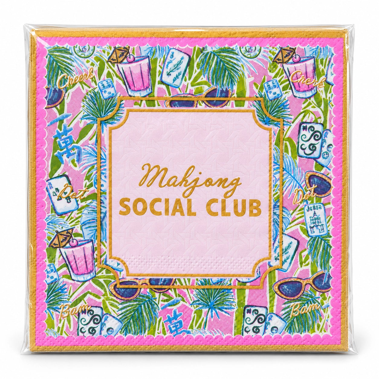 Mahjong Social Club Napkins