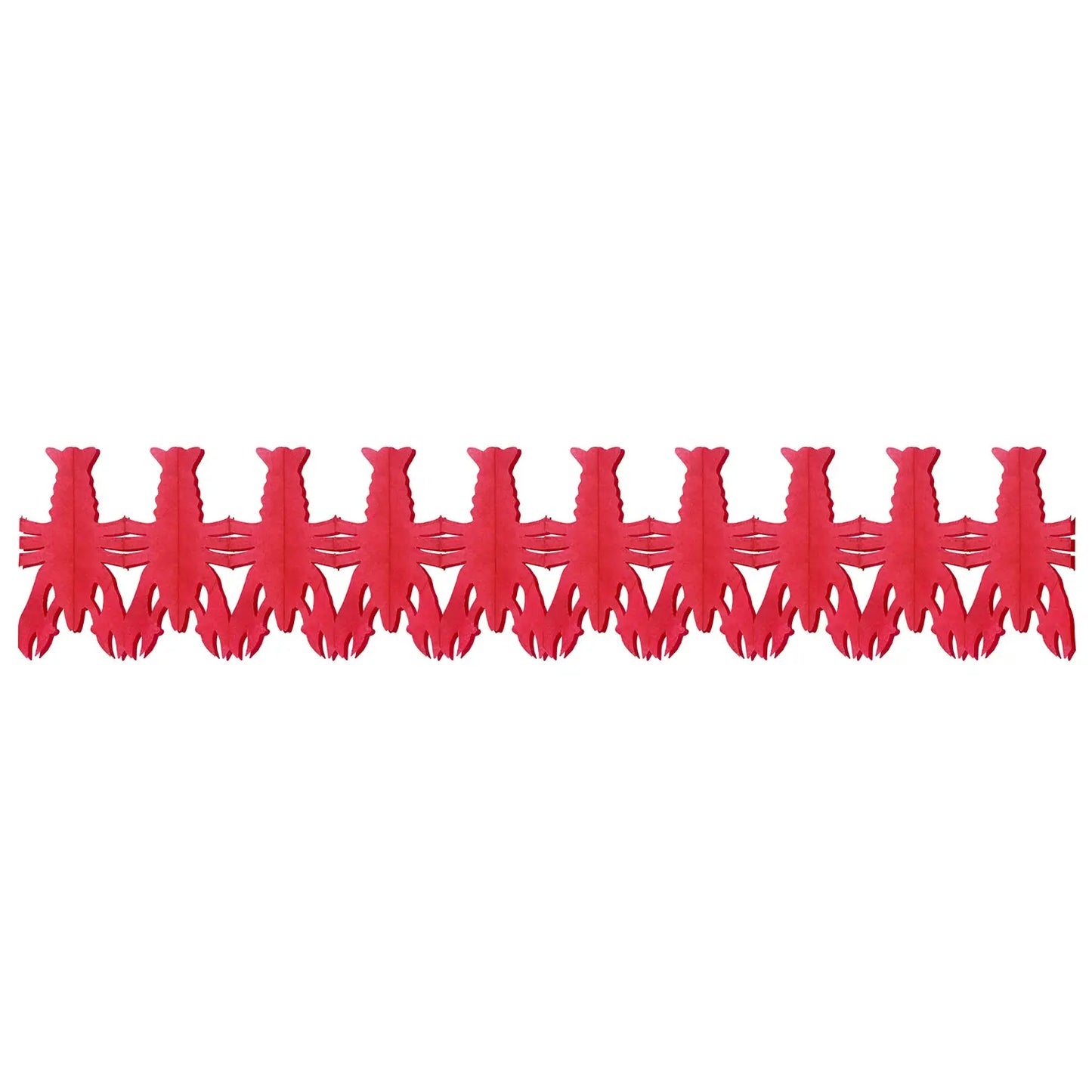 Crawfish Tissue Paper Garland