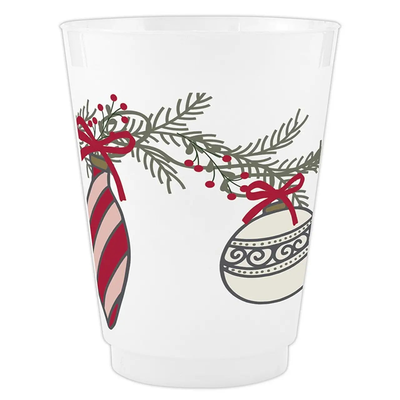 Ornaments Frosted Cups