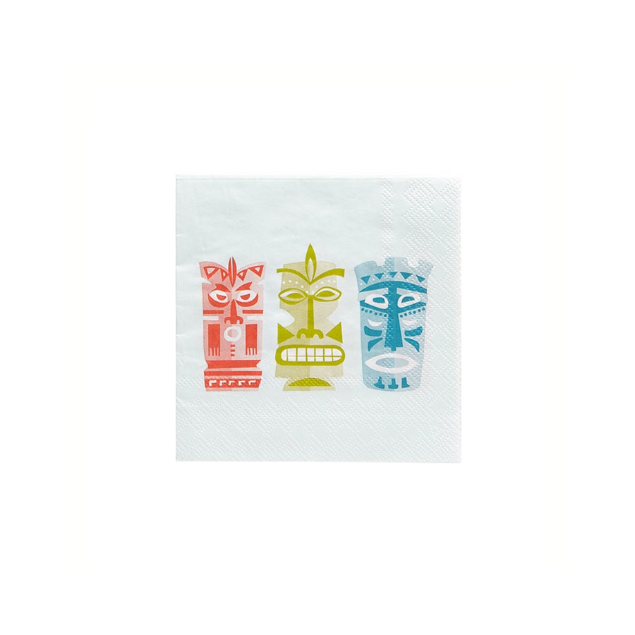 Tiki Cocktail Napkin
