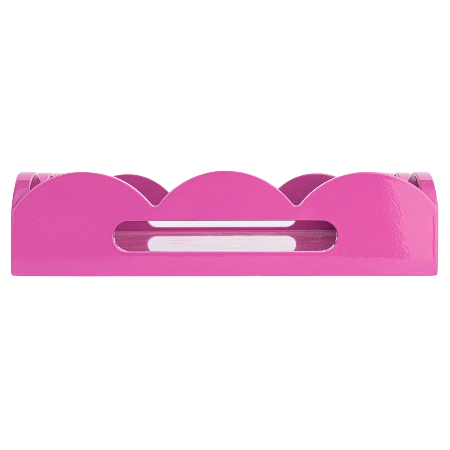 16" Fuchsia Rectangular Tray