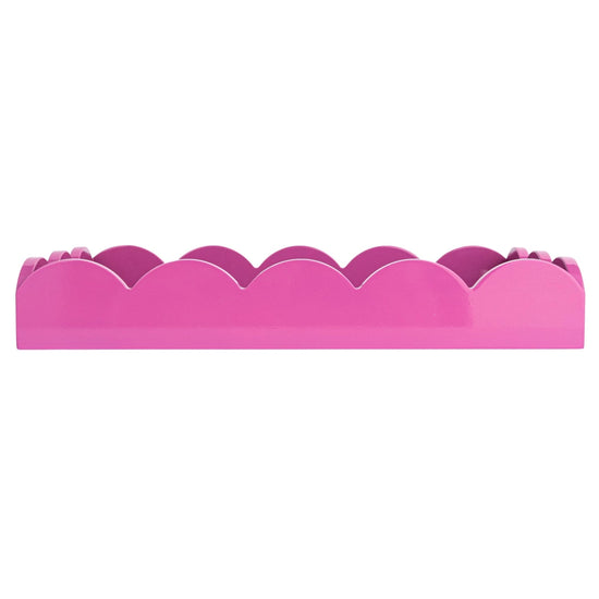 16" Fuchsia Rectangular Tray