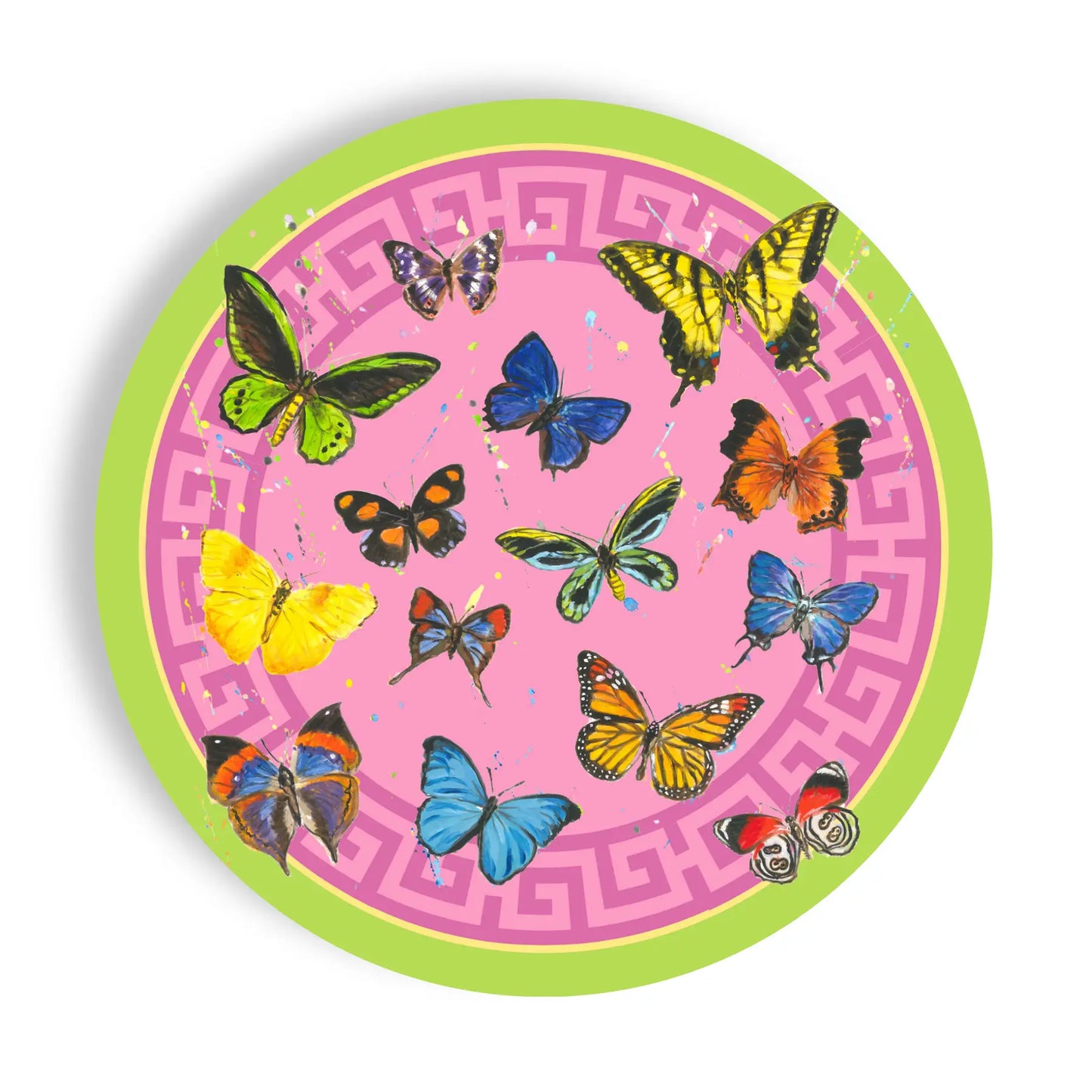 Greek Butterfly Salad Plates