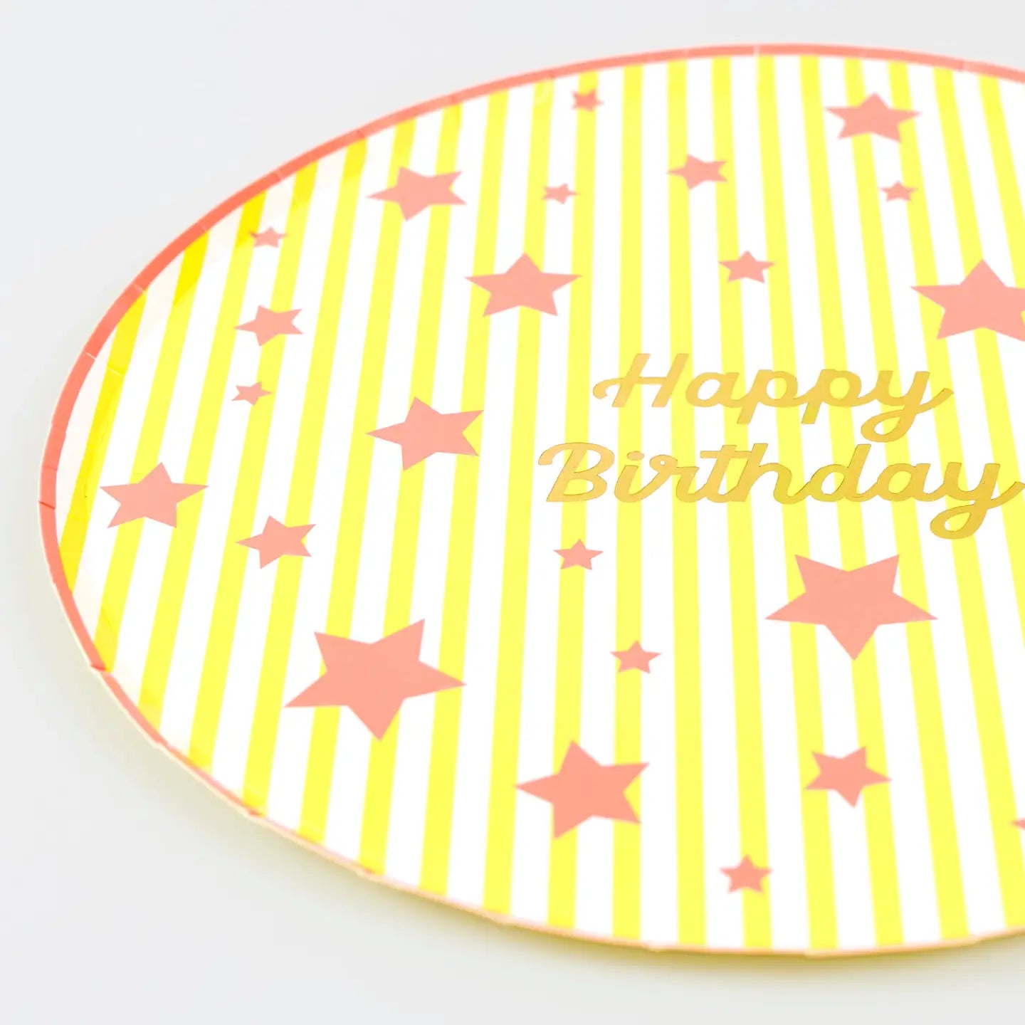 Bright Star Birthday Dinner Plates