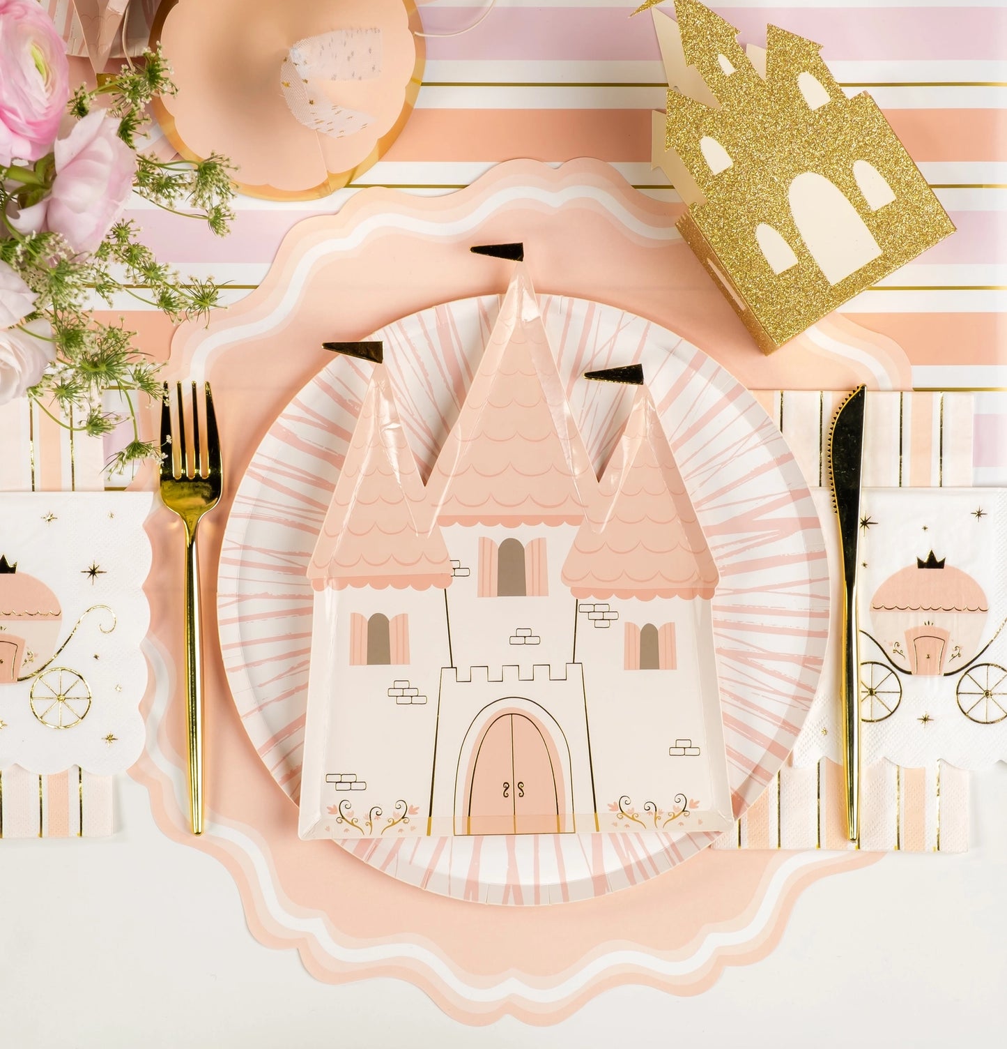 Princess Castle Plates