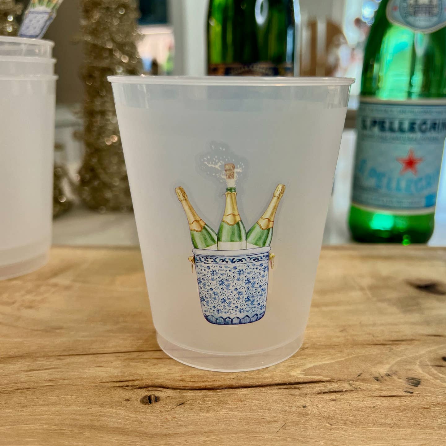 Pop the Bubbly Cups