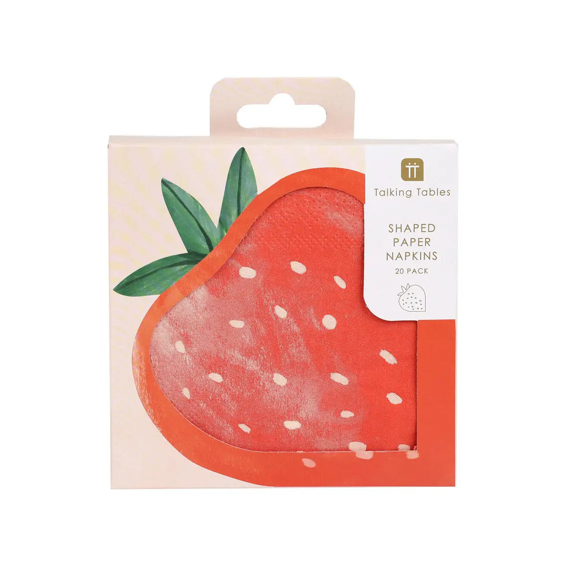 Strawberry Shaped Napkins