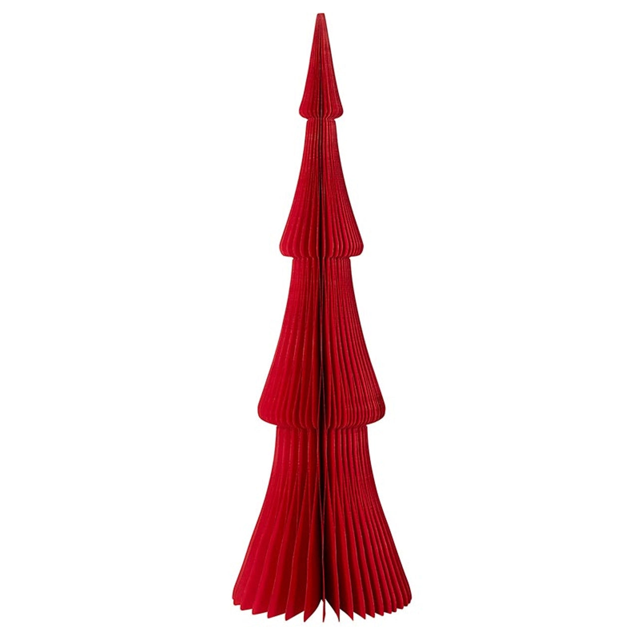 18" Red Frasier Fir Paper Tree