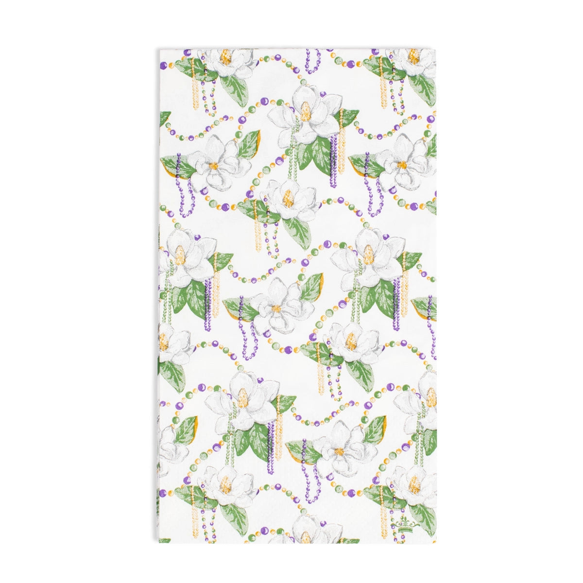 Mardi Magnolia Guest Napkins