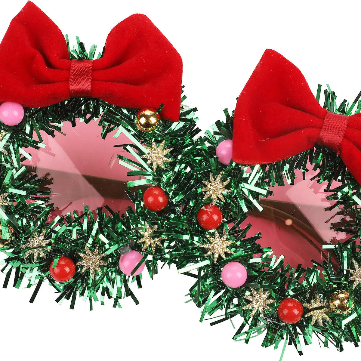 Fa La La Wreath Glasses