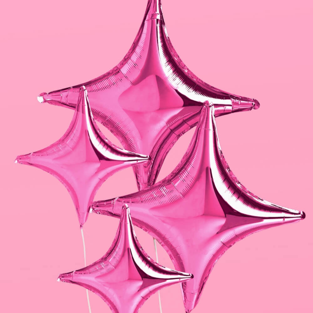 Pink Sparkle Balloon