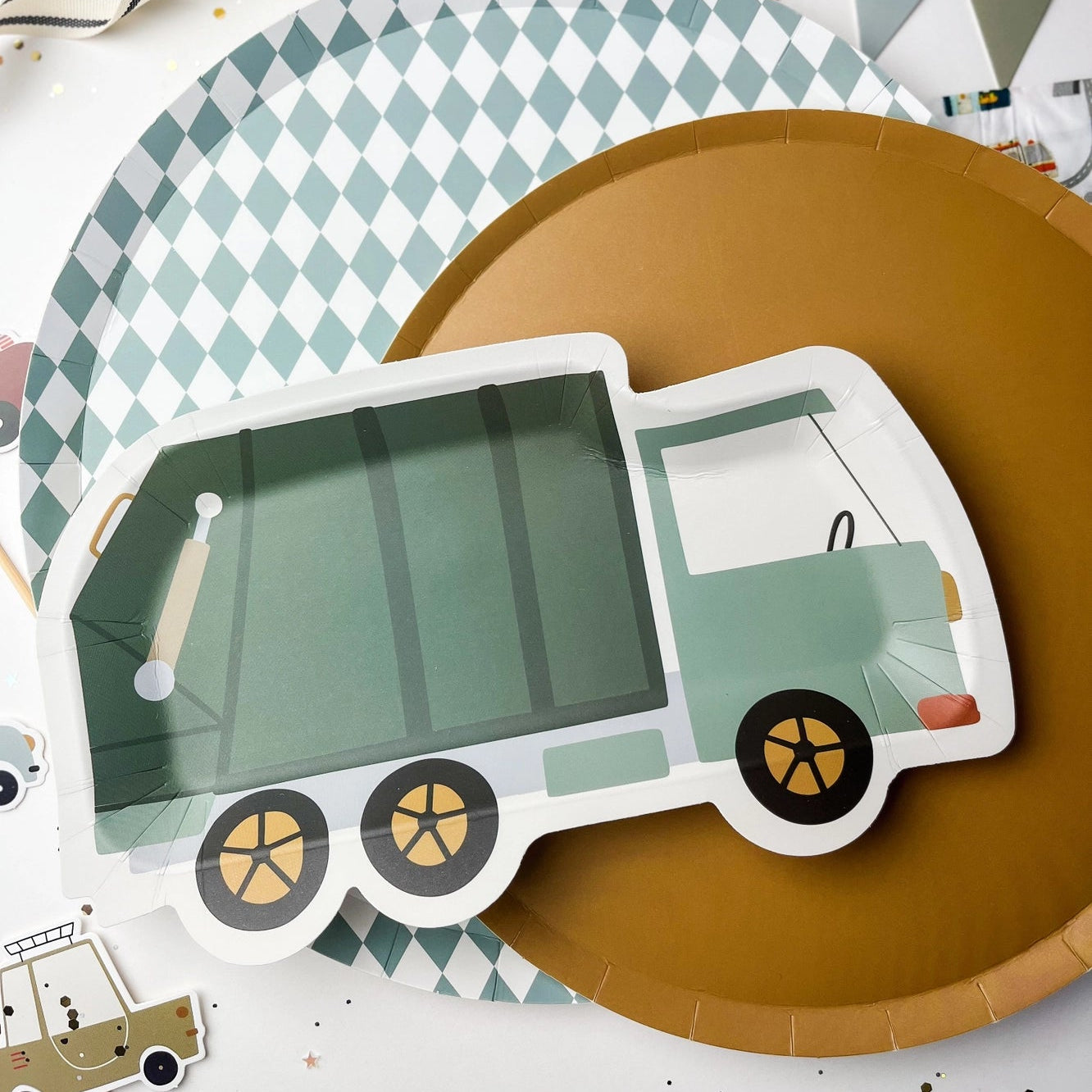Garbage Truck Plate