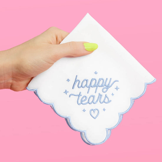Happy Tears Handkerchief