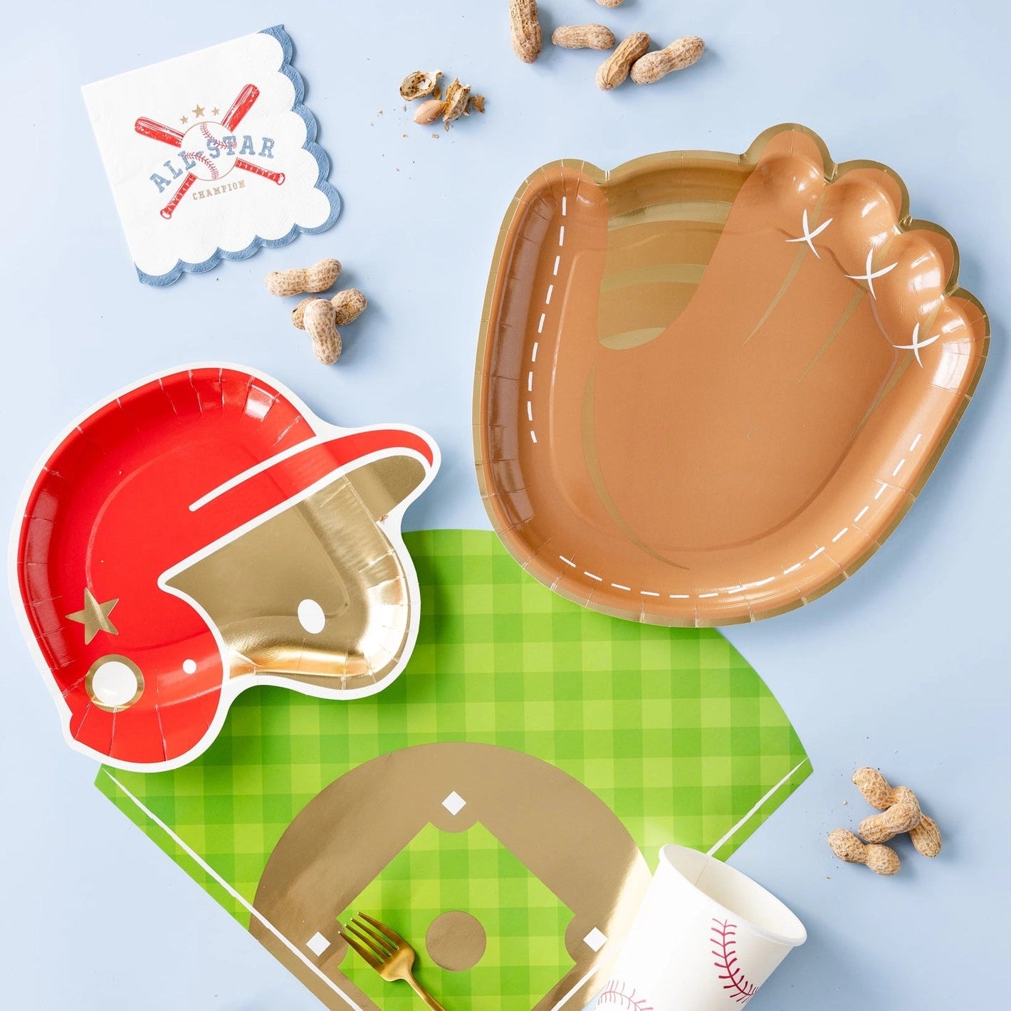 Baseball Mitt Plate