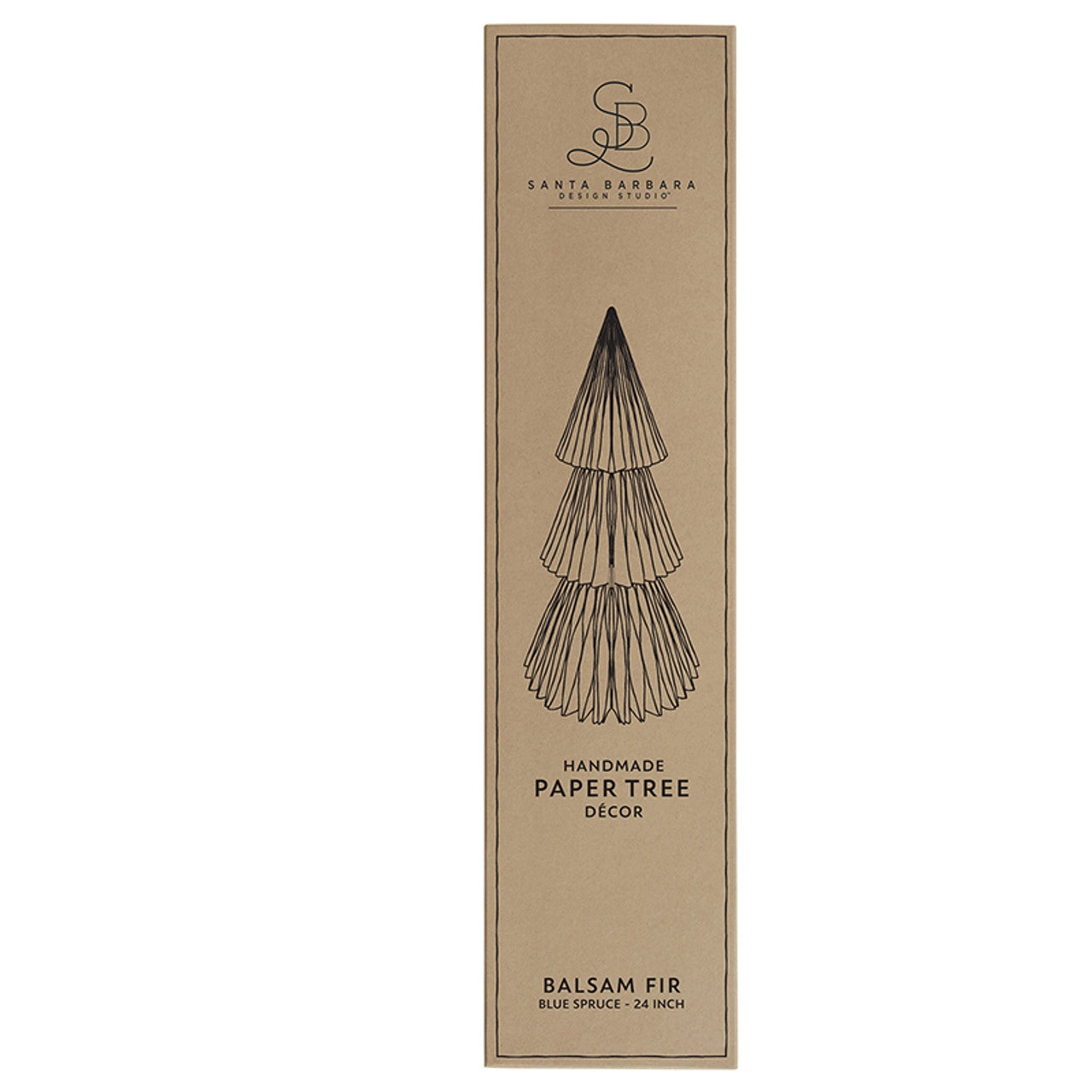 24" Blue Spruce Balsam Fir Paper Tree