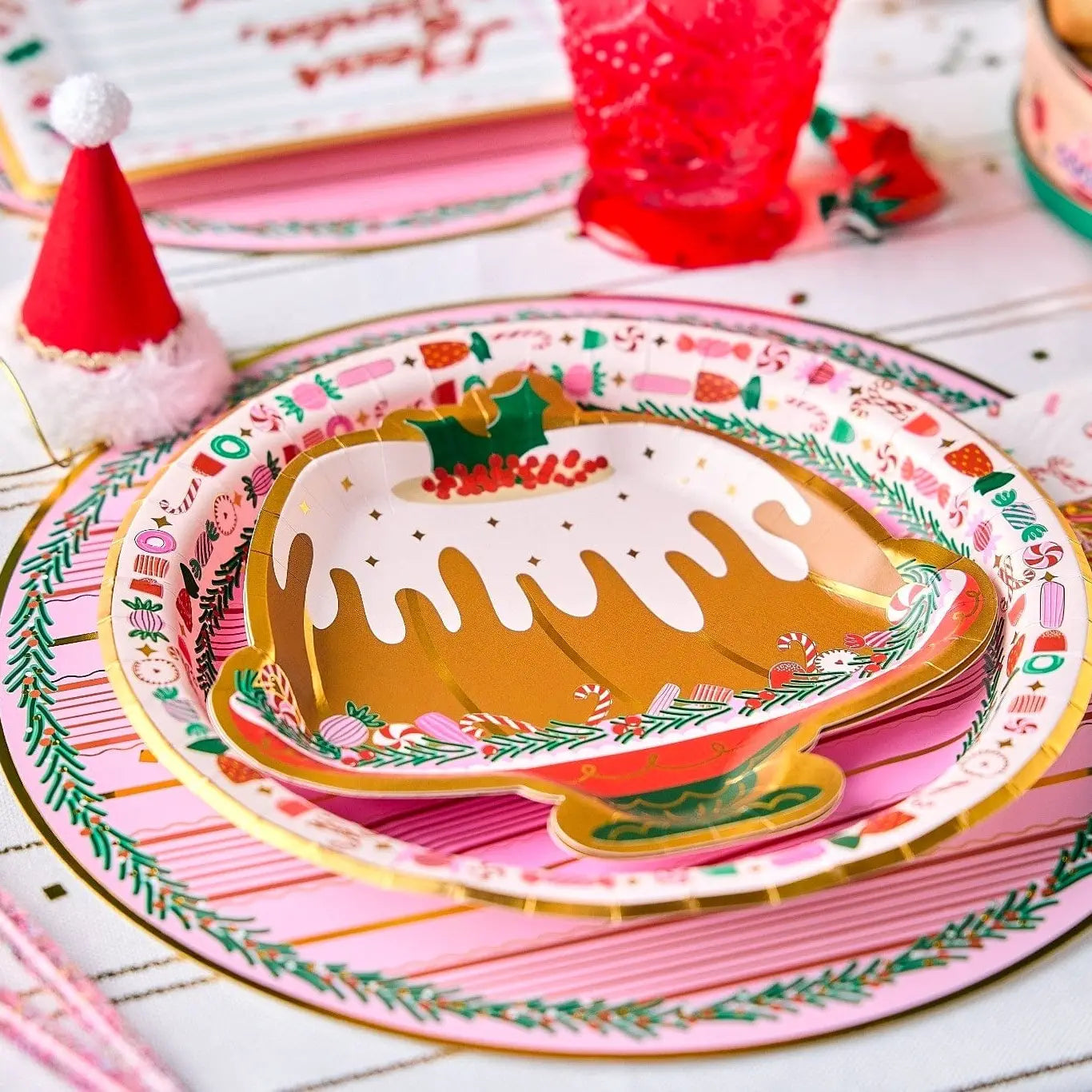 Mini Santa Party Hats