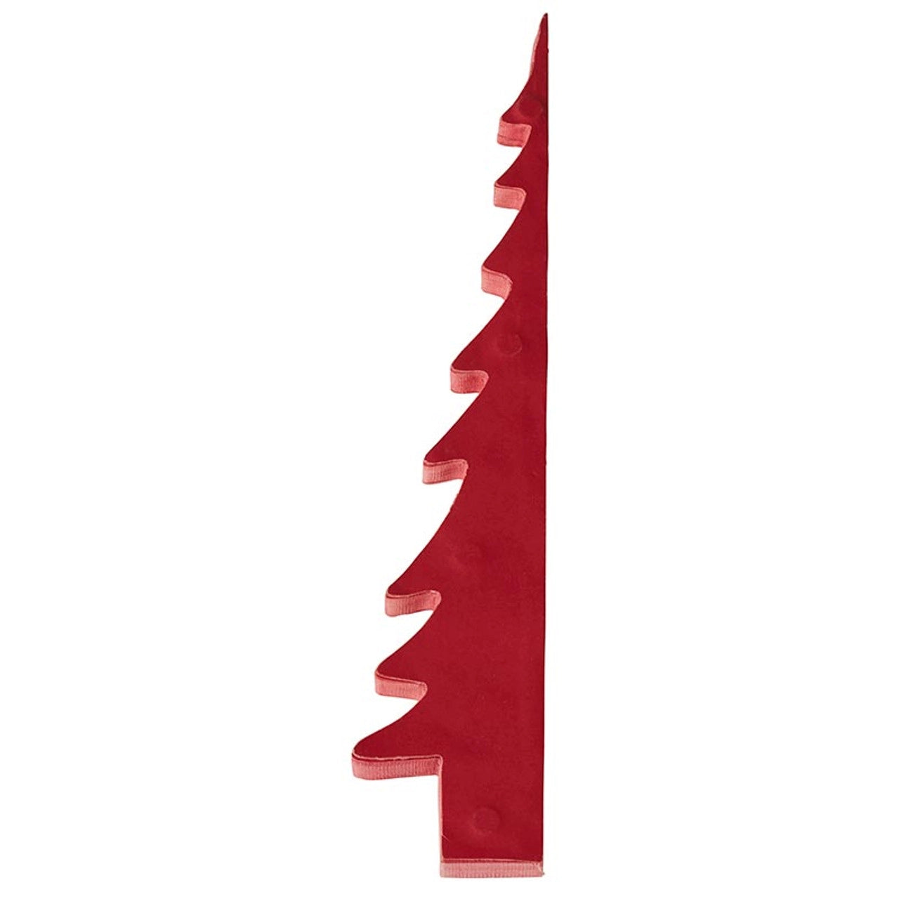 14" Deep Red Siberian Fir Paper Tree