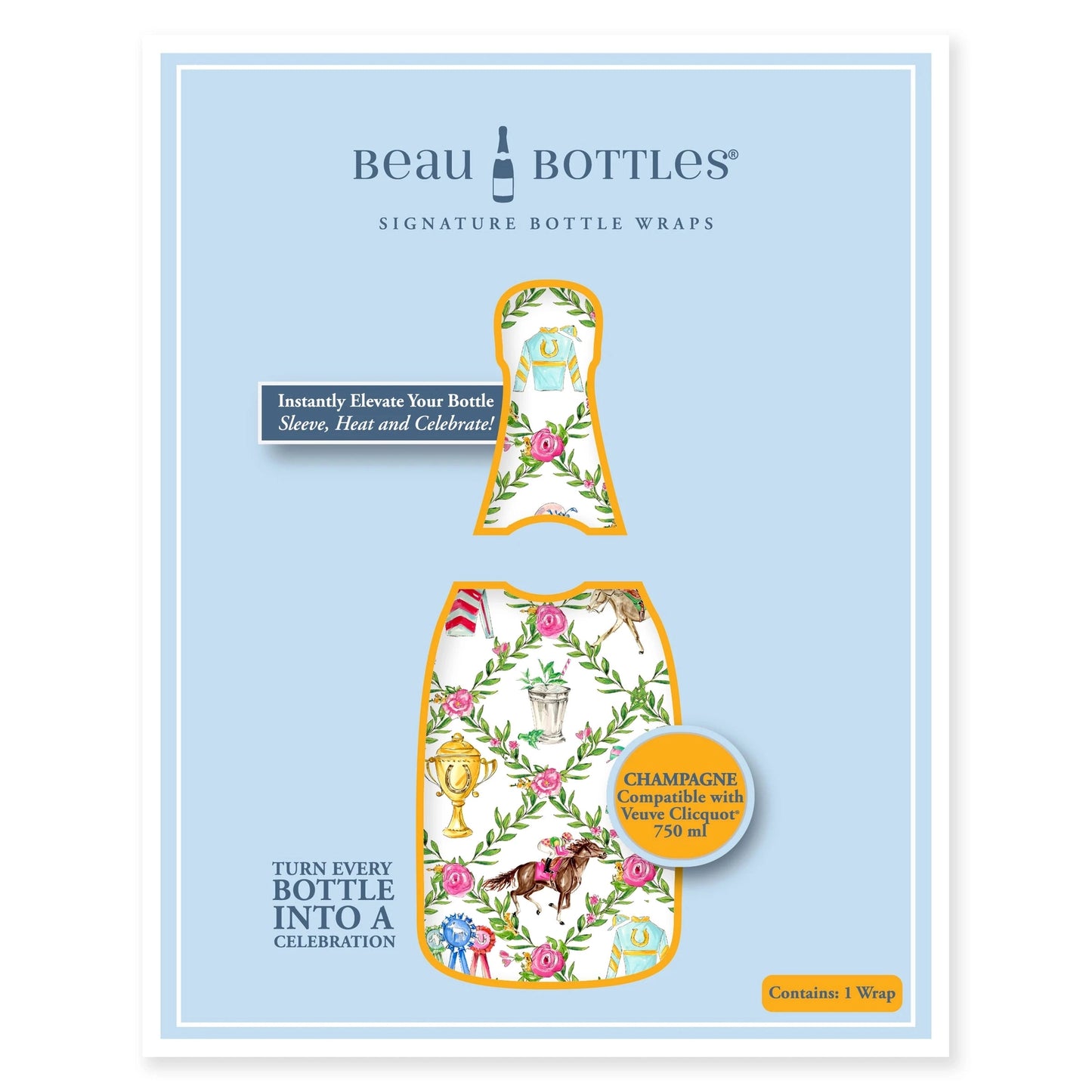 Beau Bottles Kentucky Derby - Veuve Edition