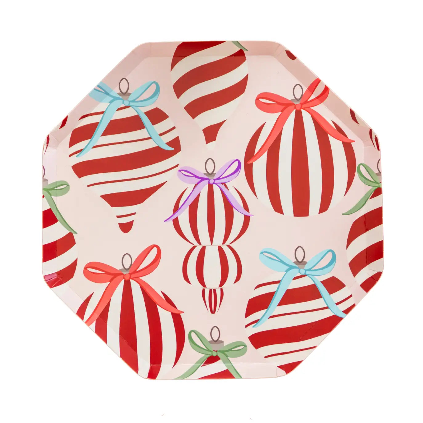 Ornaments & Bows Plates