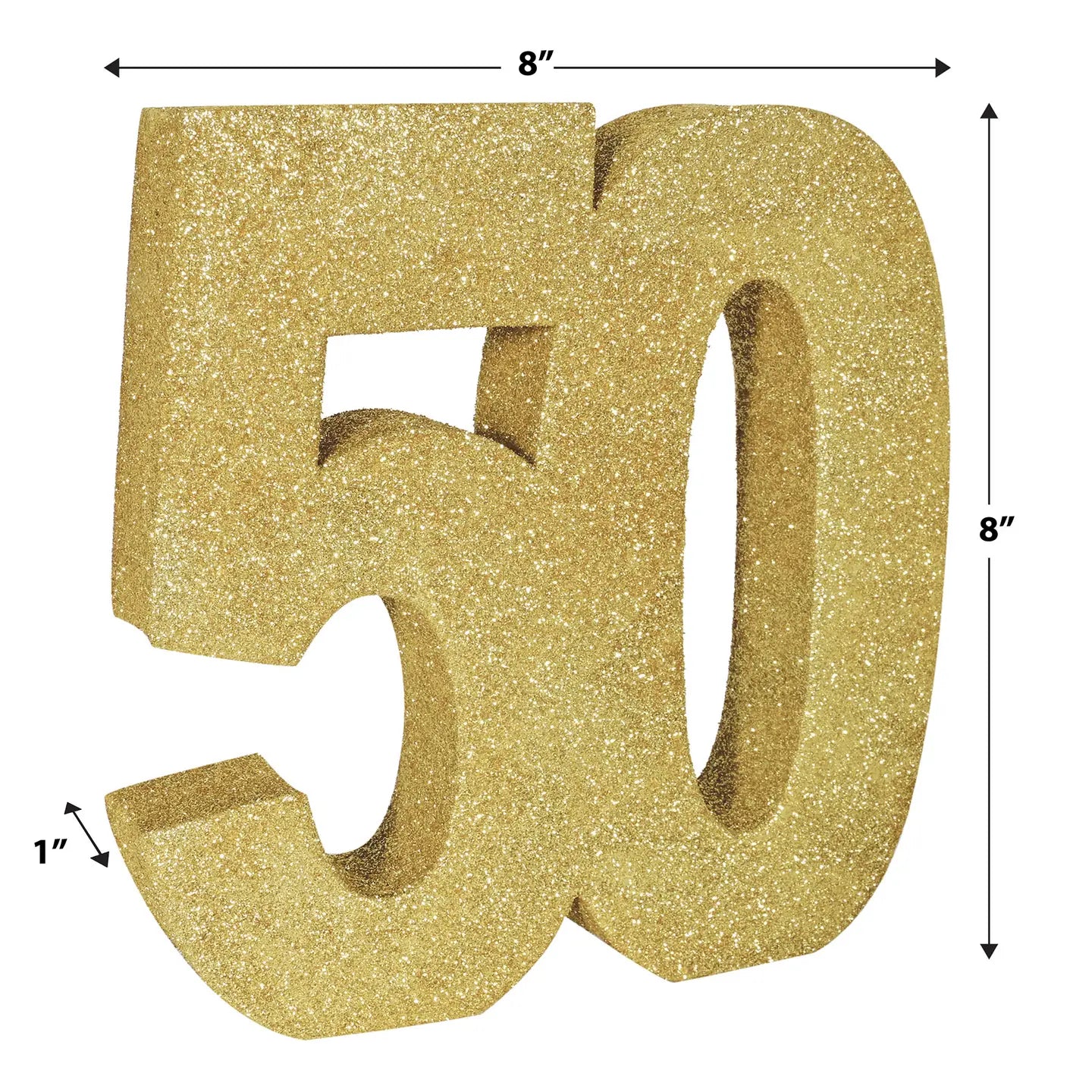 3-D Glittered Centerpiece - 50