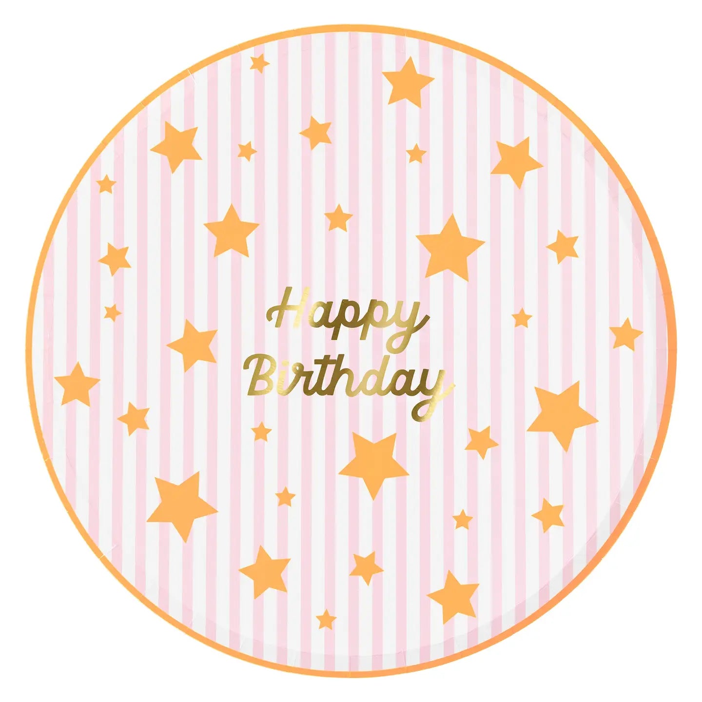 Bright Star Birthday Dinner Plates