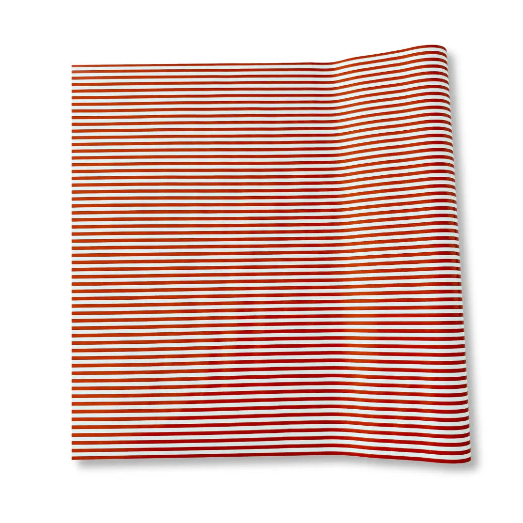 Red Skinny Stripes Table Runner