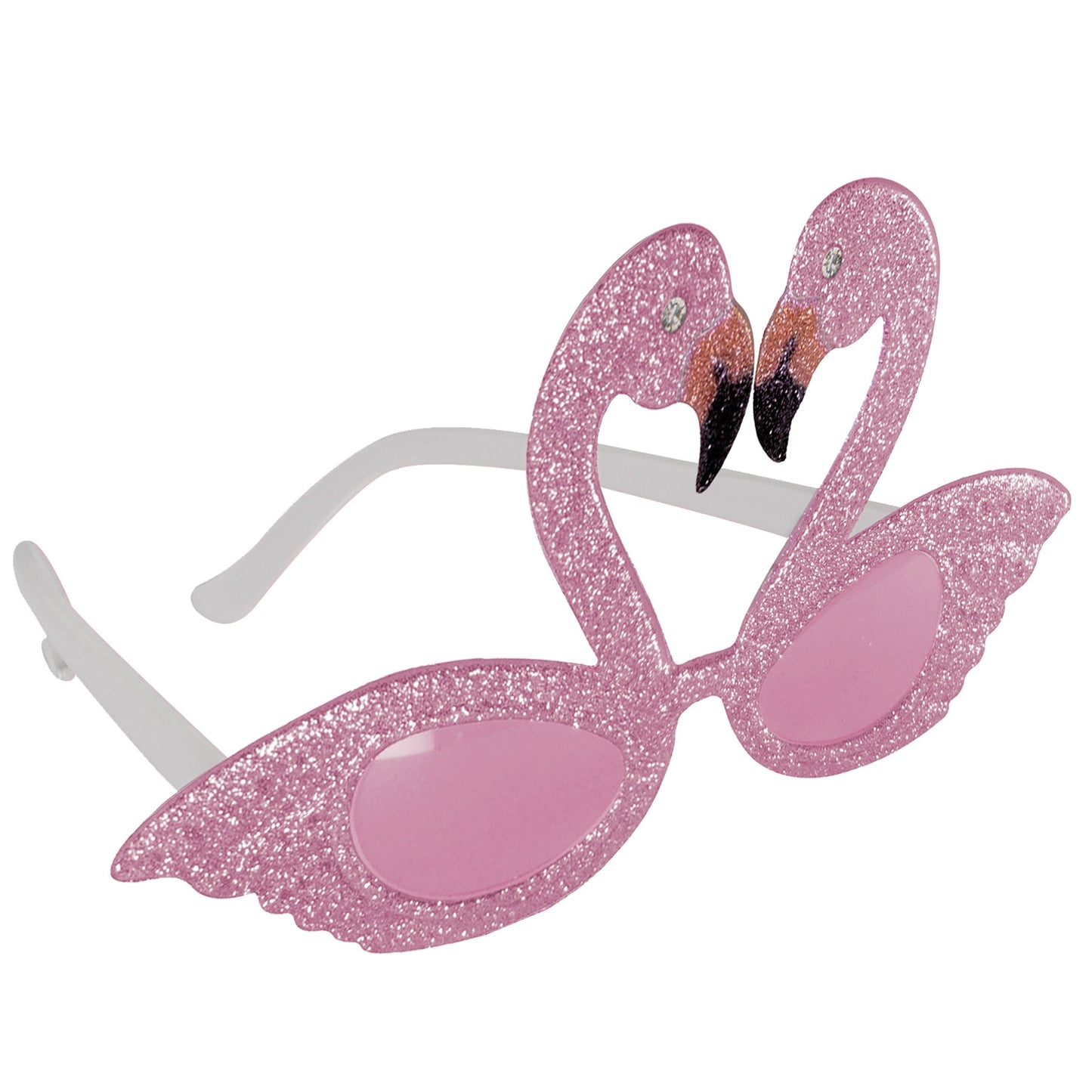 Glittered Flamingo Fanci-Frames