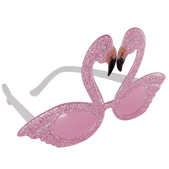 Glittered Flamingo Fanci-Frames