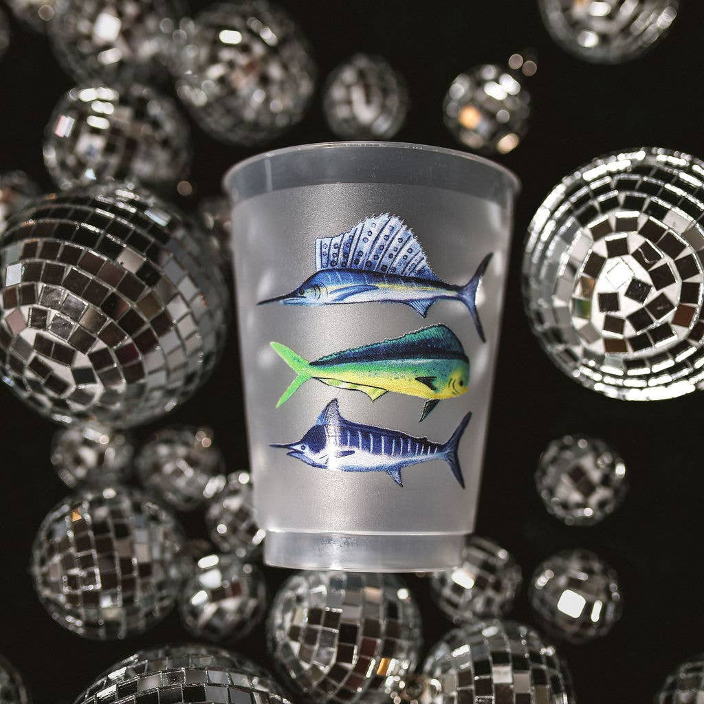 Sport Fish Frosted Cups