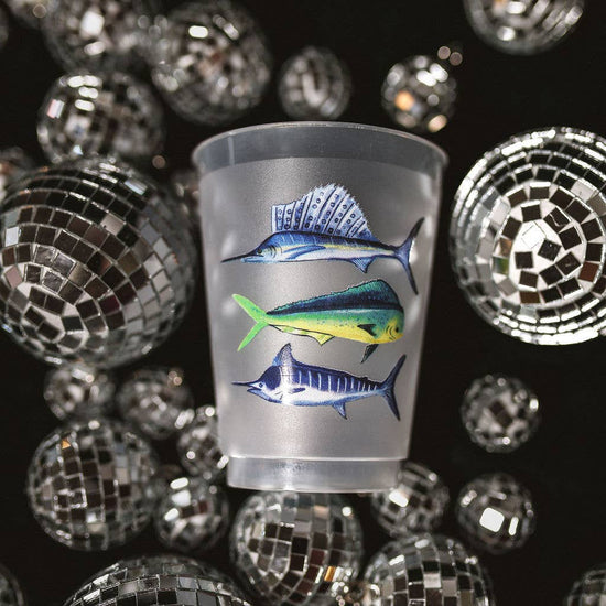 Sport Fish Frosted Cups