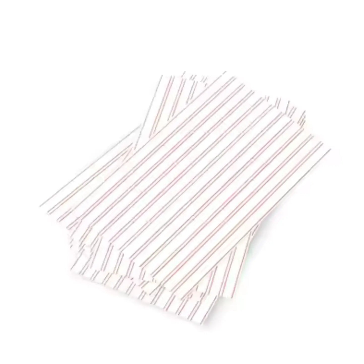 Red Farmhouse Striped Guest Napkins