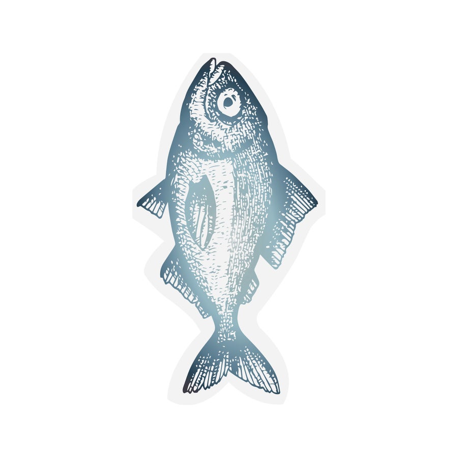 Blue Fish Napkin