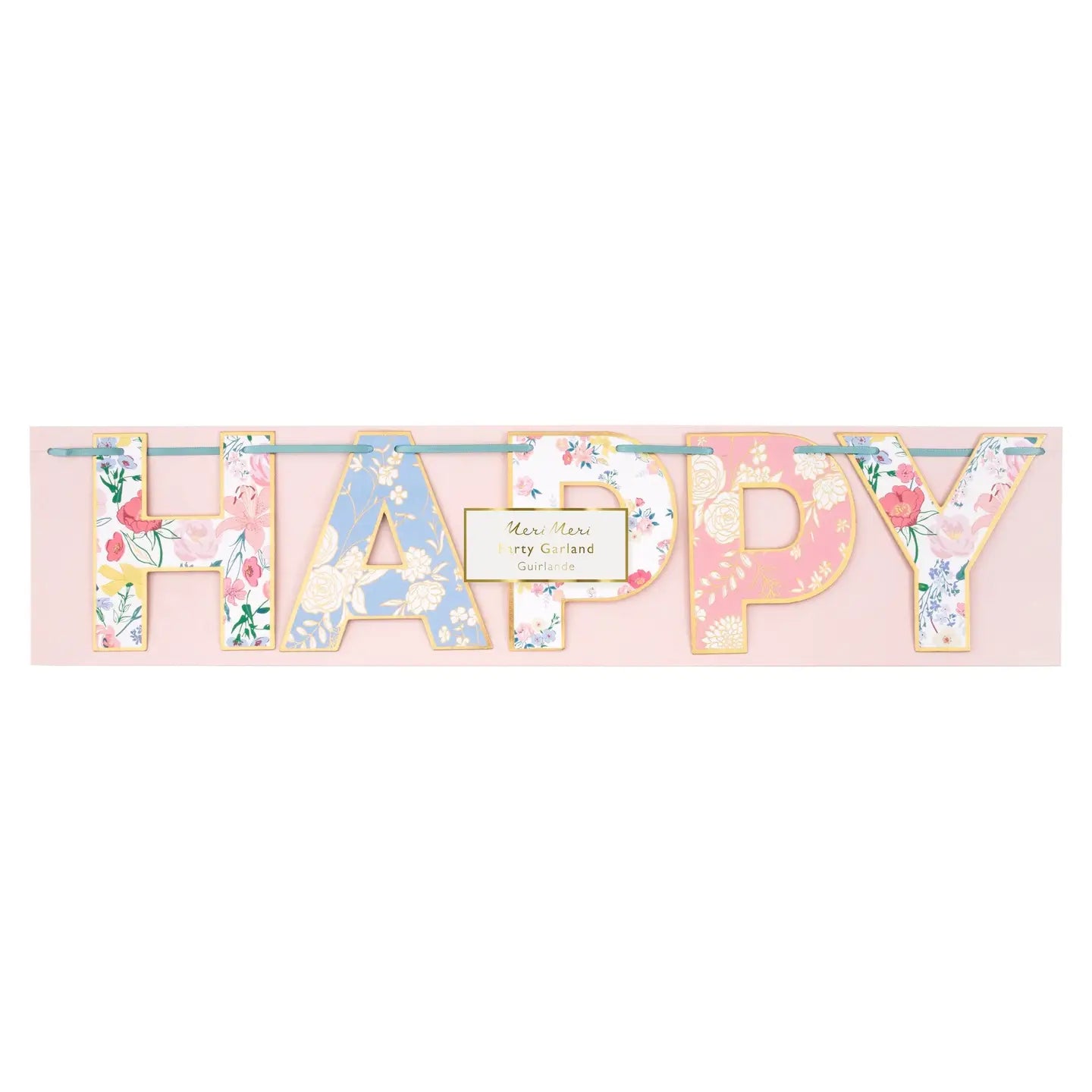 English Garden Birthday Garland