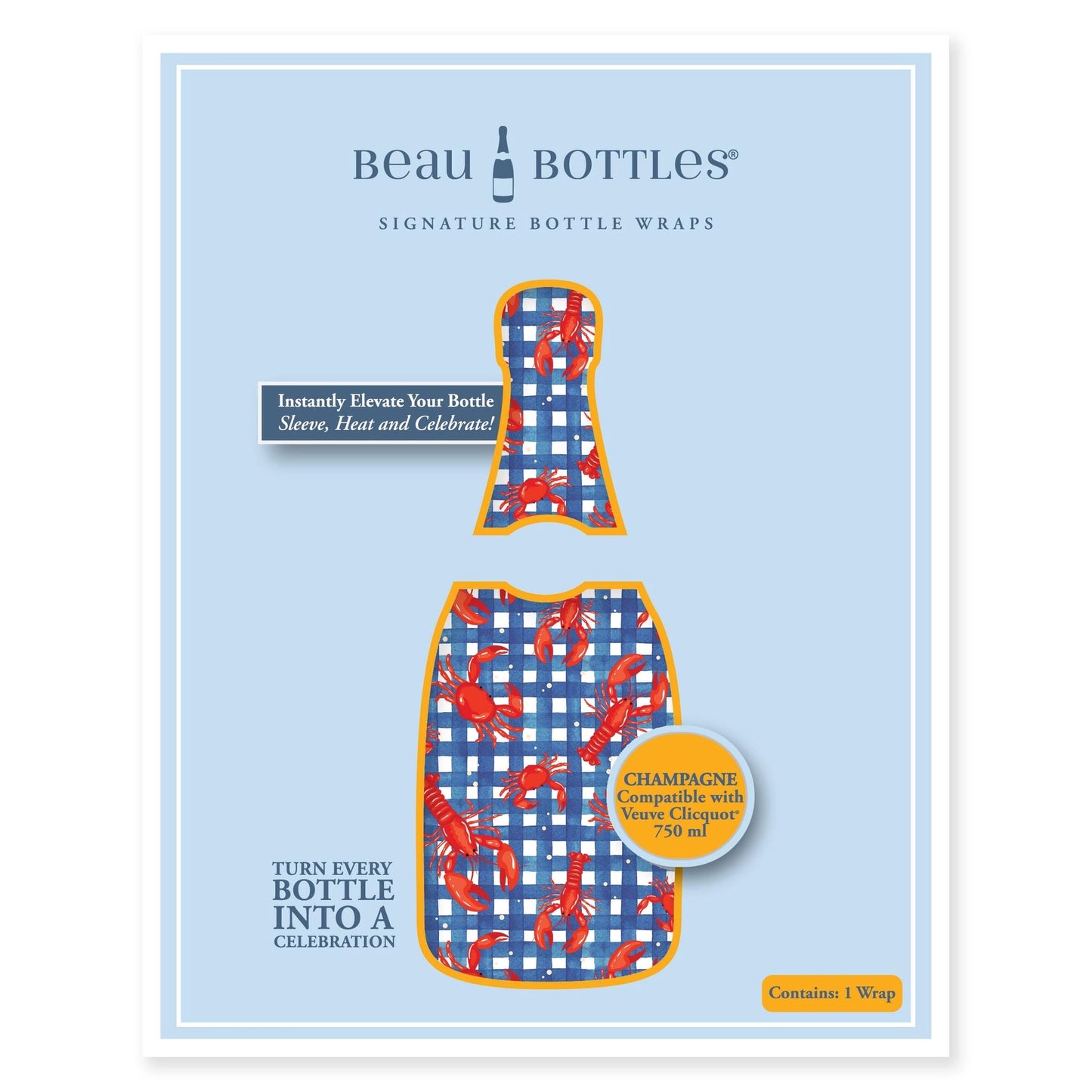 Beau Bottles Lobster Party - Veuve Edition