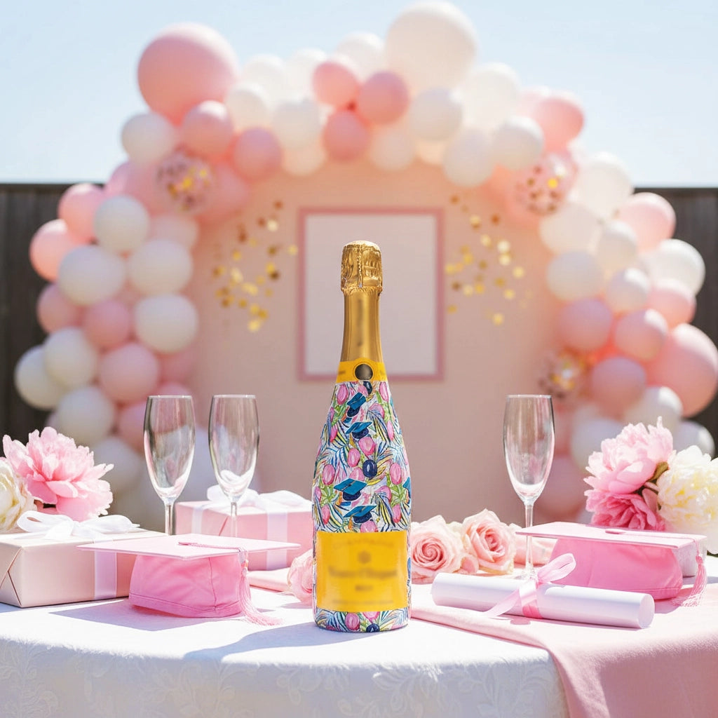 Beau Bottles Pink Graduation - Veuve Edition