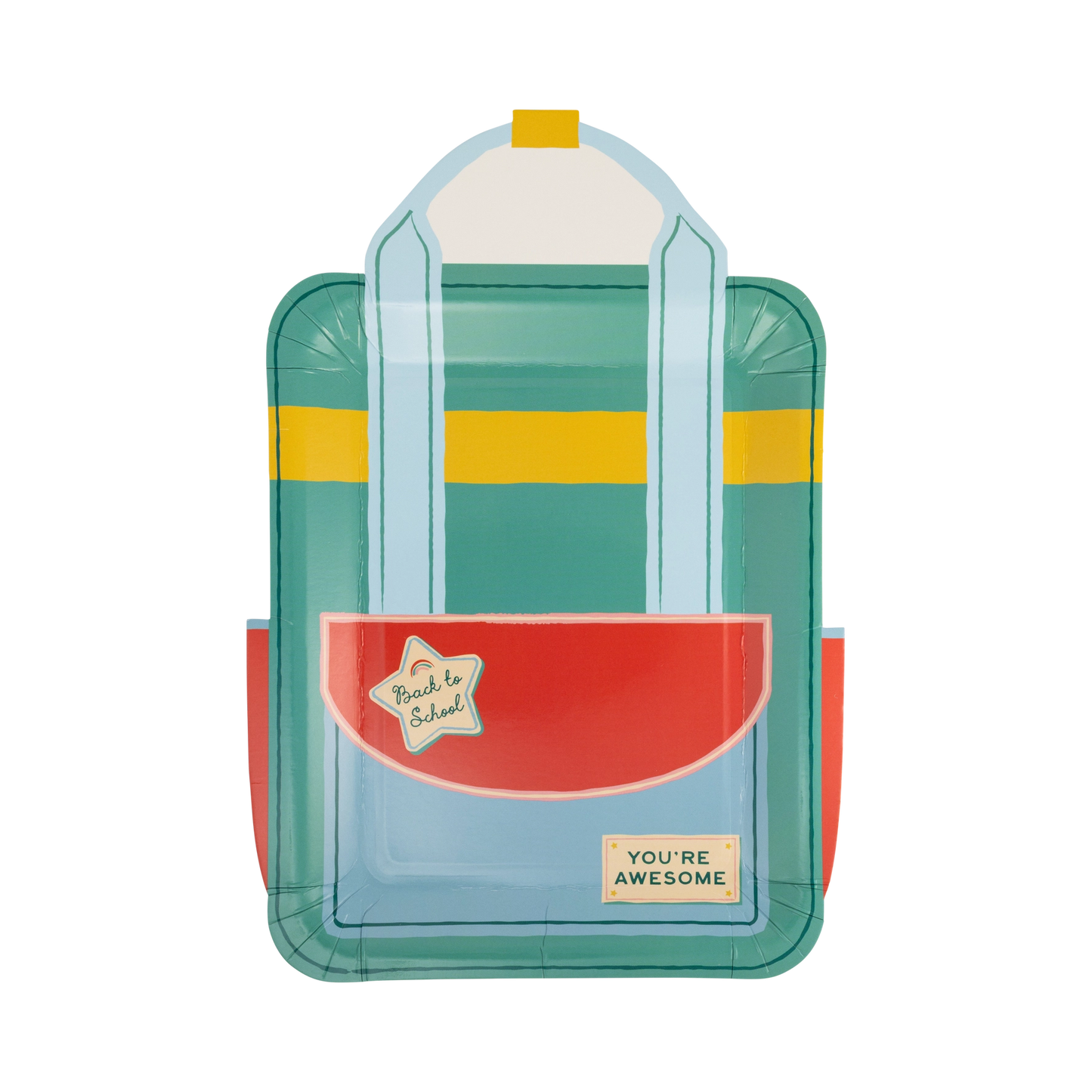 Backpack Shaped Plates