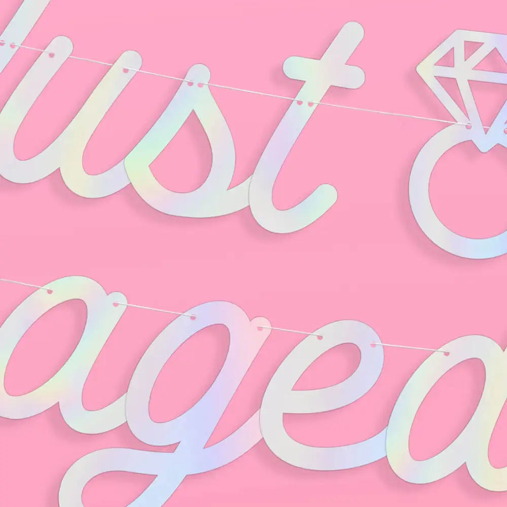 Just Engaged Banner