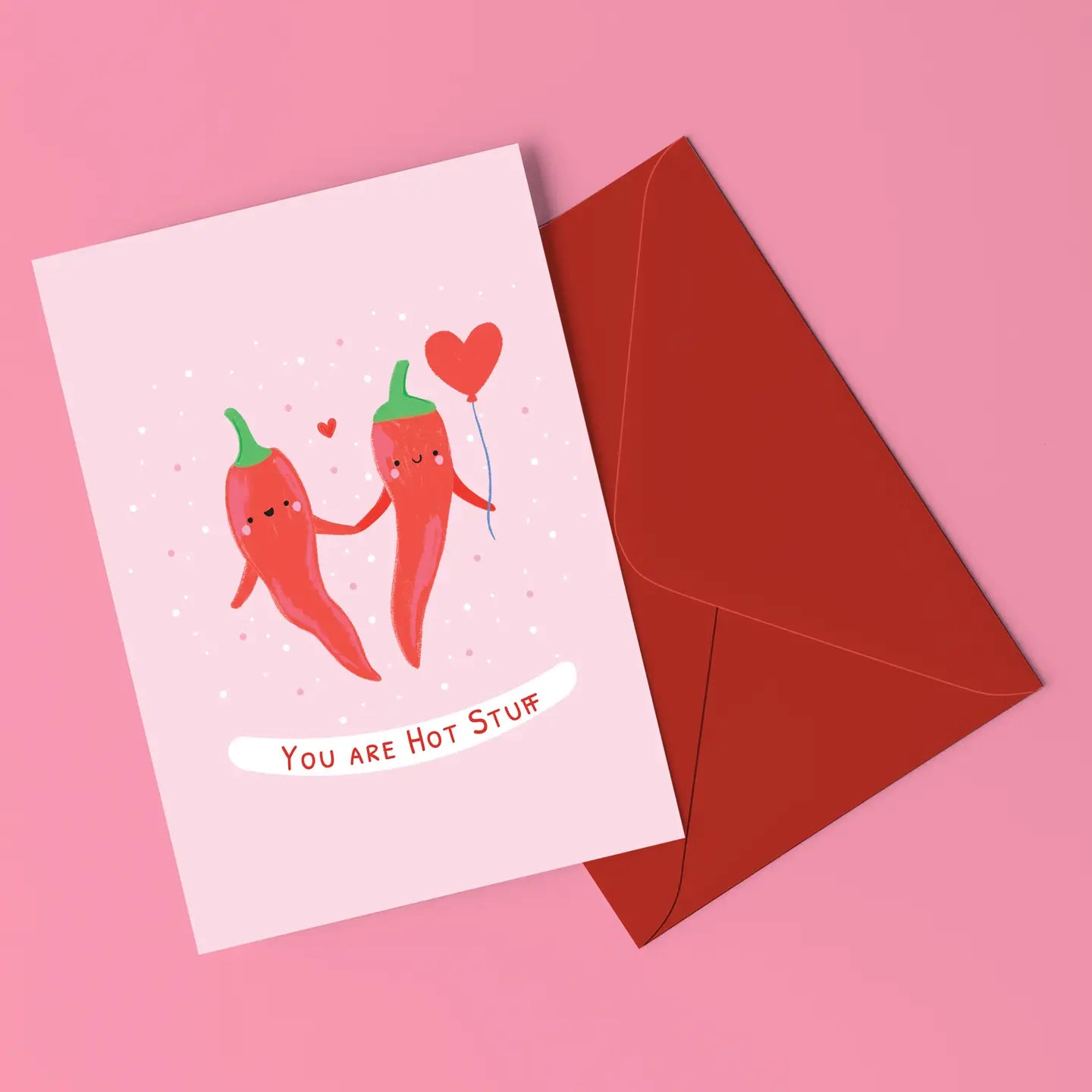 You Are Hot Stuff Card with Stickers