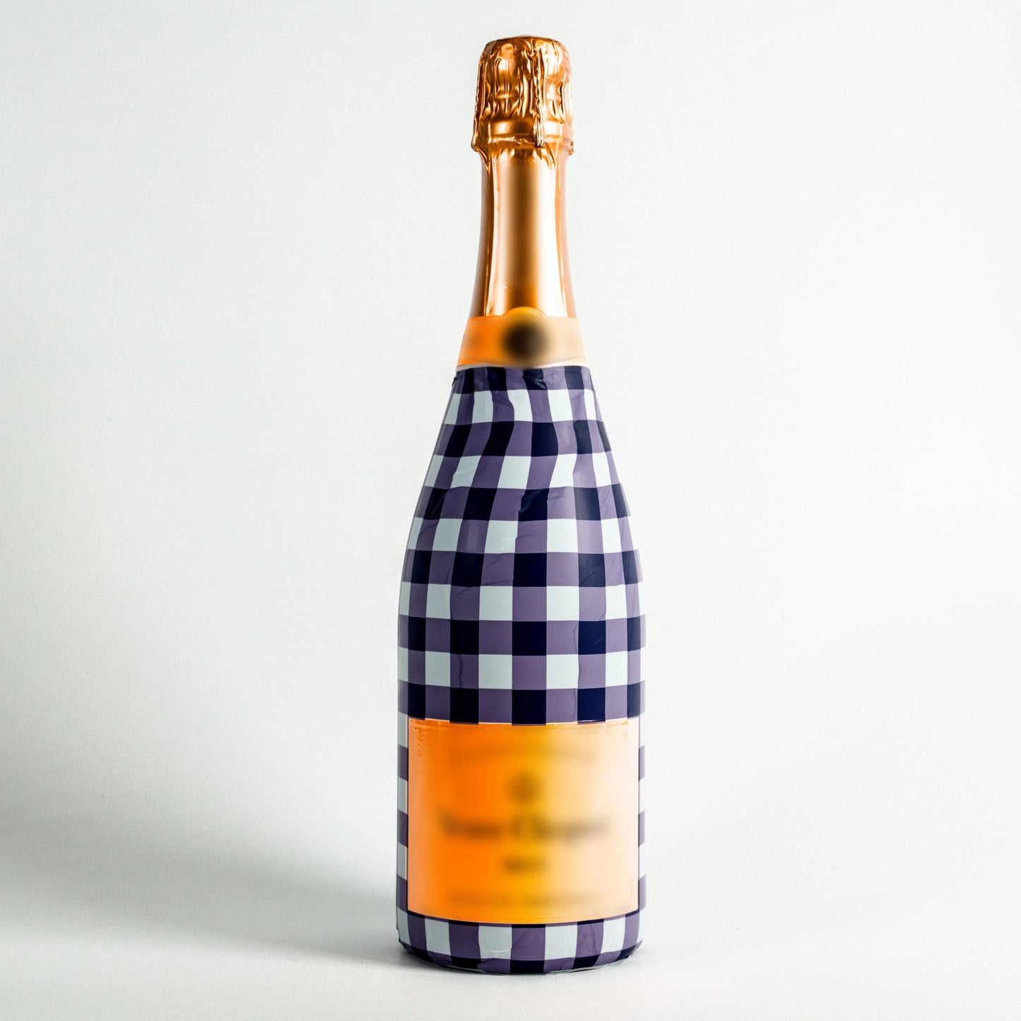Beau Bottles Purple Gingham - Veuve Edition