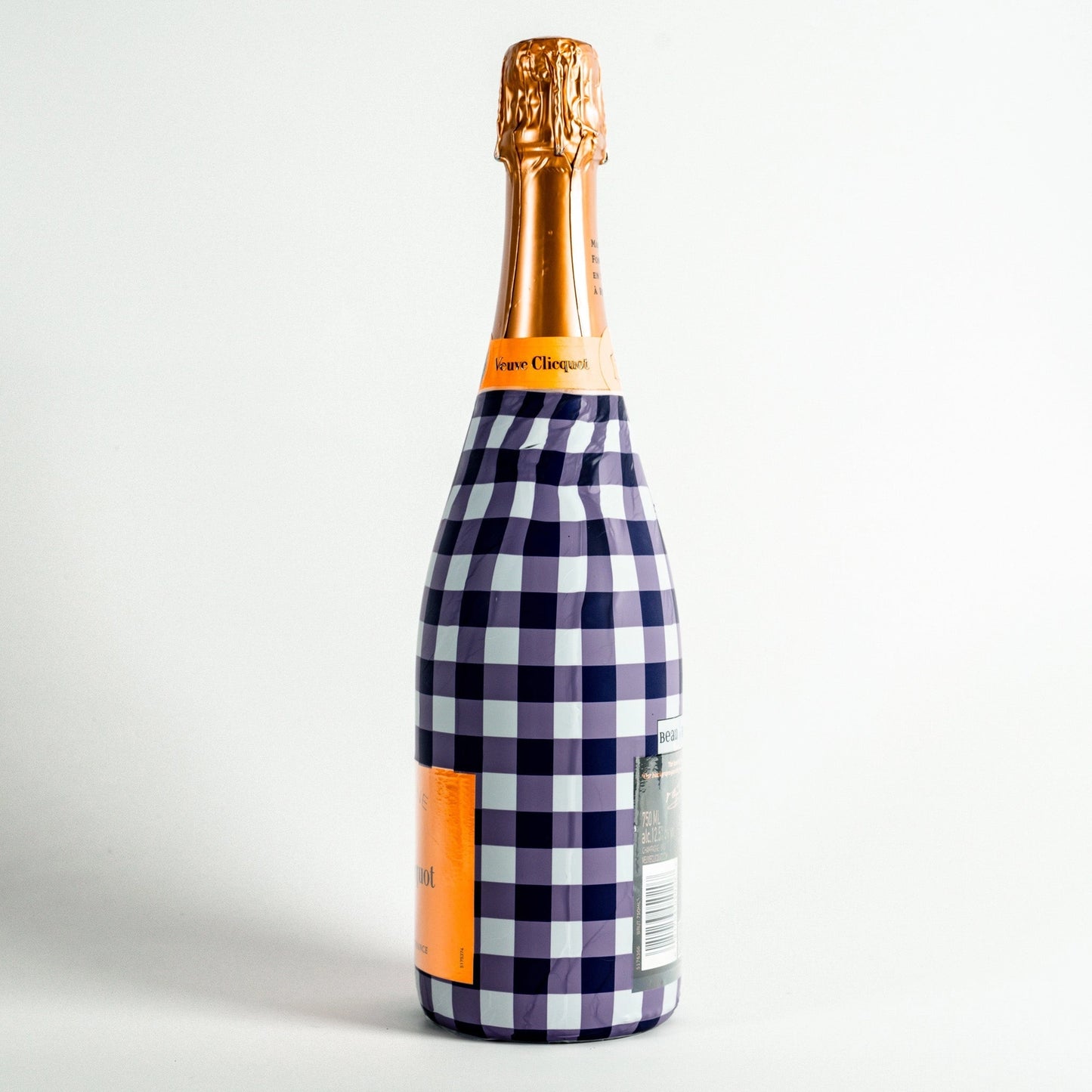 Beau Bottles Purple Gingham - Veuve Edition